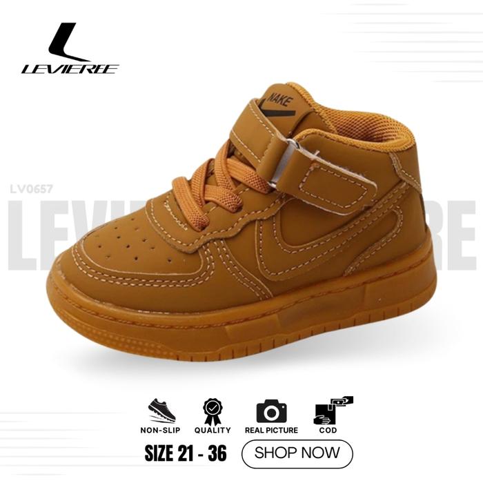 LVR [SPECIAL SALE 90%] SIZE 21-36 Sepatu Anak Sneakers Anak Laki-Laki Perempuan Sepatu Boots Anak Ke