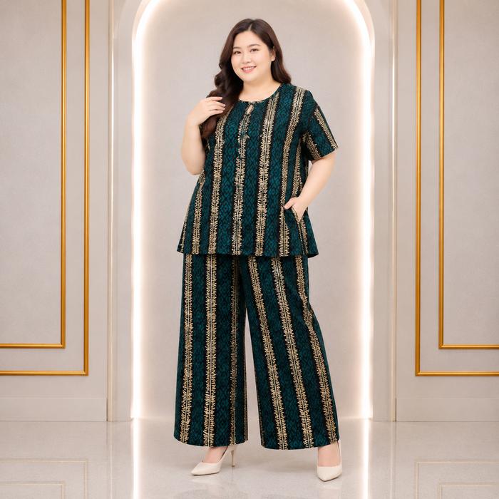 Hila CP Jumbo ld 130 Batik Cap Spesial Sunan Tebal Jumbo Rayon Premium Grade A
