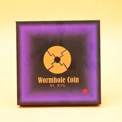 Wormhole Coin by N2G Magic -Magic tricks