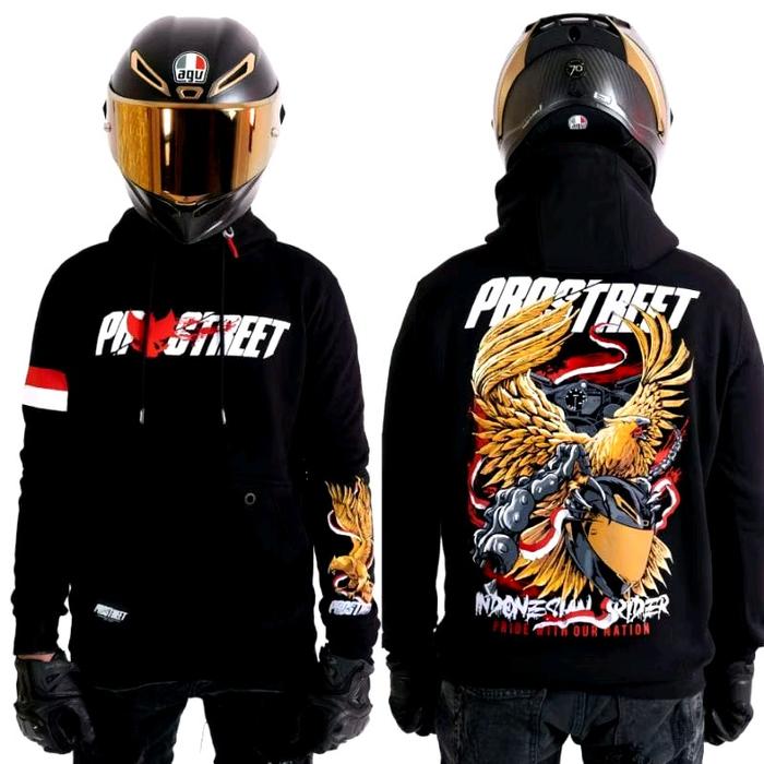 JAKET SWEATER JUMPER HOODIE PROSTREET GARUDA KEREN BERKUALITAS