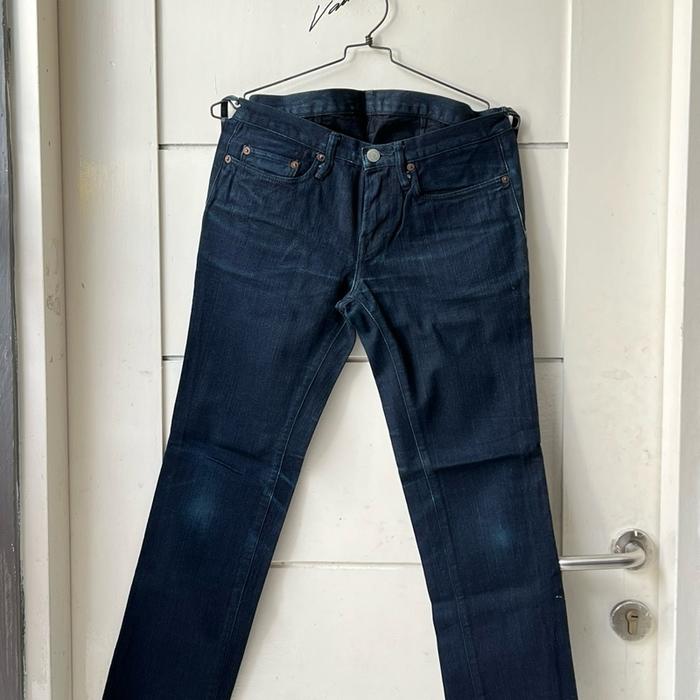45RPM Blue Denim Long Pants