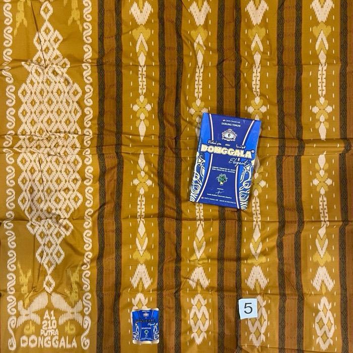 Terlaris Sarung Donggala Asli Songket Timbul Kembang Elegant Motif Sutra Bhs Bahan Rayon Halus A1 21