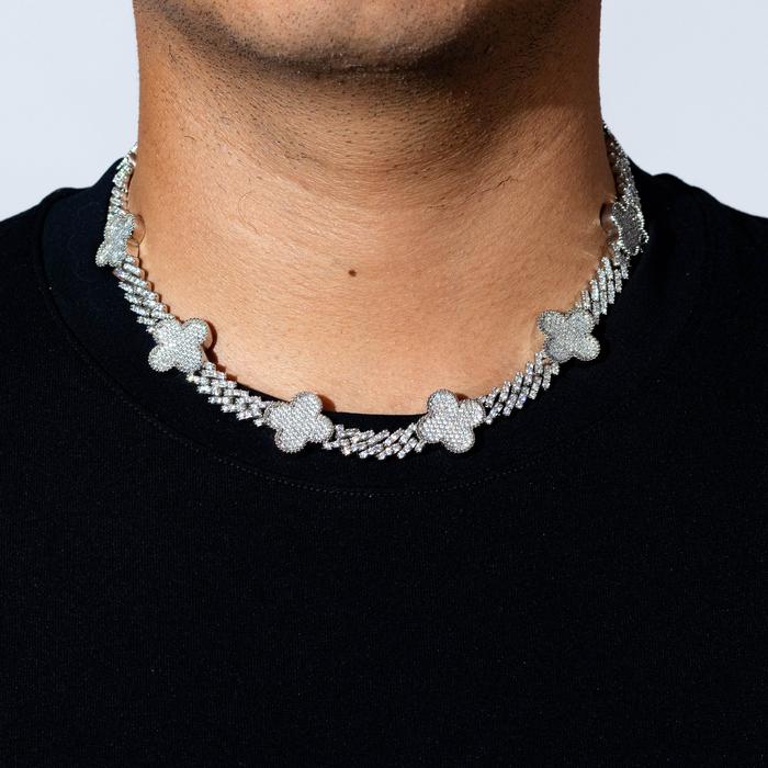 Mispacci - Clover Iced Out Chain