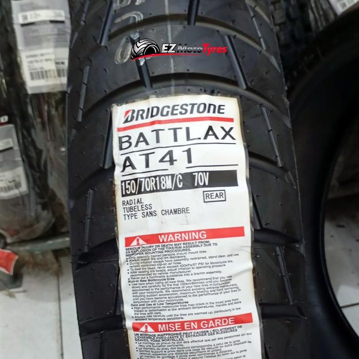BRIDGESTONE BATTLAX AT 41 150/70/R18 ADVENTURE TRAIL