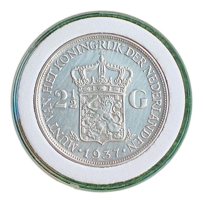 Coin 2,5 Gulden Wilhelmina
