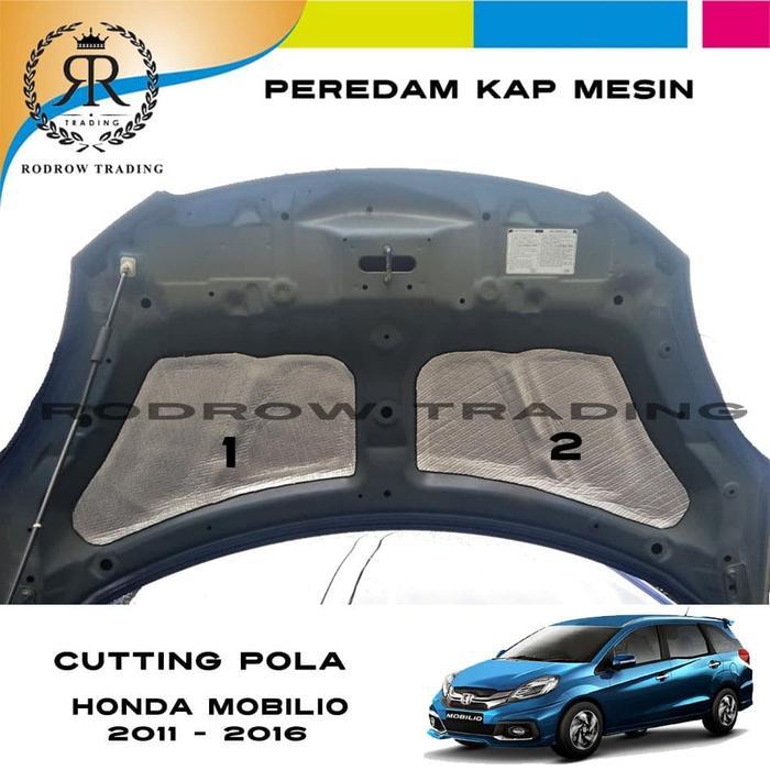 Peredam Mesin Mobil Mobilio / Cutting Pola Peredam Panas Honda Mobilio