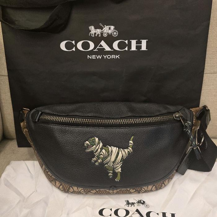 COACH X MICHAEL B JORDAN DINO WAISTBAG BELTBAG BARANG RARE LANGKA LIMITED EDITION ORIGINAL AUTHENTIC