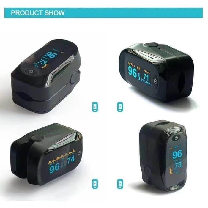Fingertip pulse oxymeter Fingertip oximeter SpO2 OLED Full Colour A2 LK88 LK87 JKZ-302 C101H1