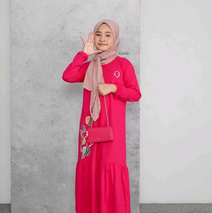Gamis Anak Mona Dress kids by Quinza