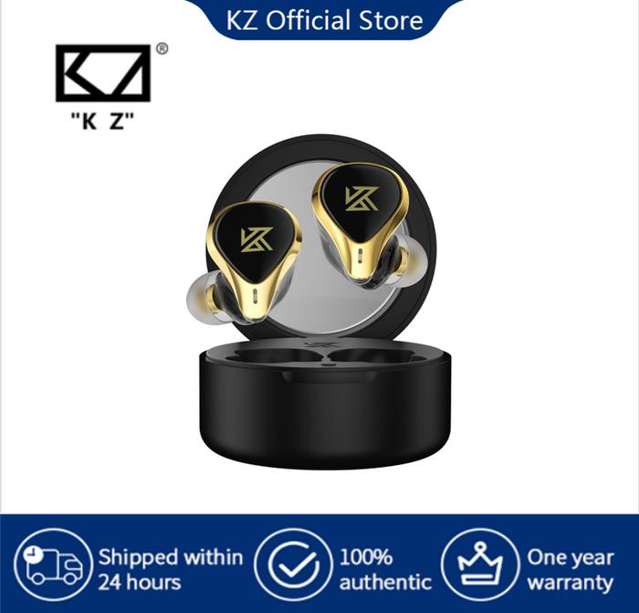 KZ SA08 PRO 4BA Earbud Earphone Nirkabel, Headset Bluetooth 5.2,