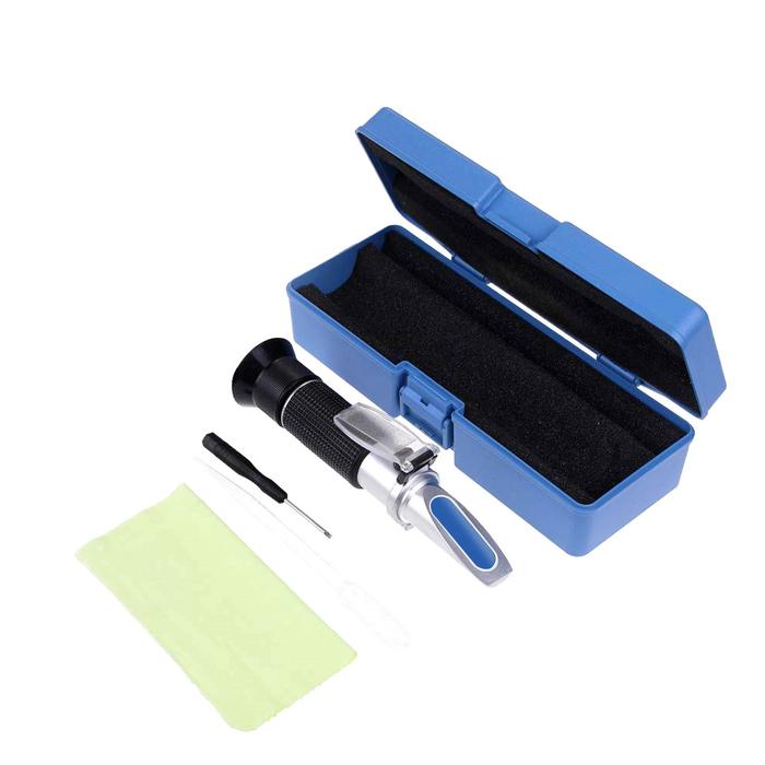 Brix Refractometer 2 in 1 Brix & Salinity Refractometer ATC 0-32%