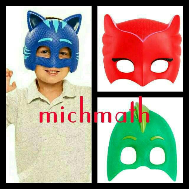 Mainan anak impor Topeng superhero toy P J superheroes pj toys Mask bisa untuk acara ulang tahun at