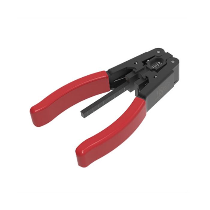5G Leather Cable Stripper Pliers FTTH Optical Fiber Stripping Tool 2.1X1.6mm Photoelectric Composite