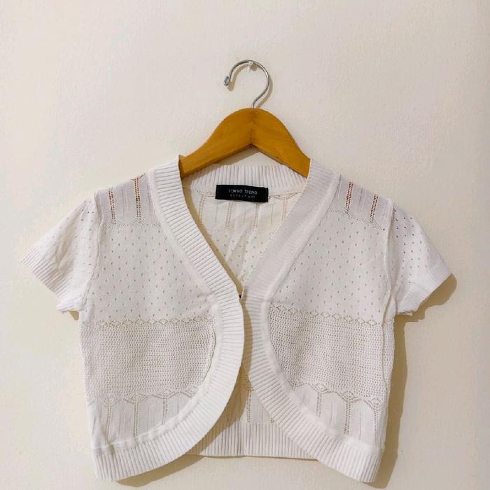 Preloved  cardigan  putih