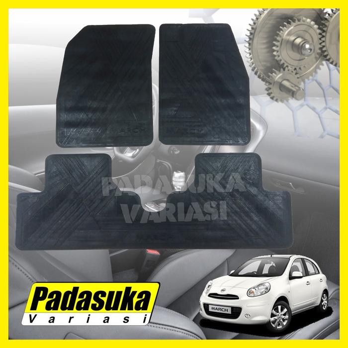 Karpet Karet Mobil Nissan March