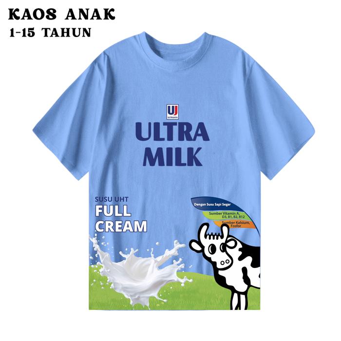 [Free Stiker Nama] Kaos Anak & Dewasa Motif Snack untuk usia 1-15 Tahun Laki-laki dan perempuan