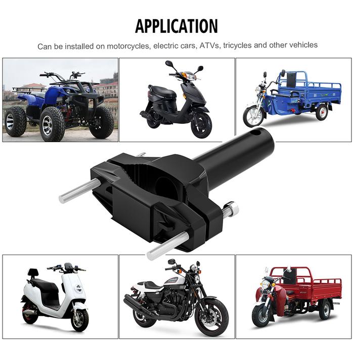 Spotlight Extension Pole Frame Support Aluminium Alloy Motorcycle