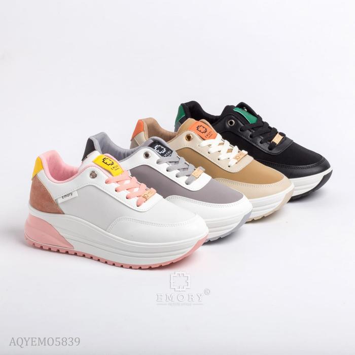 Terlariss !!! EMORY Style Yanary AQYEMO5839 Sneakers sepatu wanita olahraga sport  SHOES
