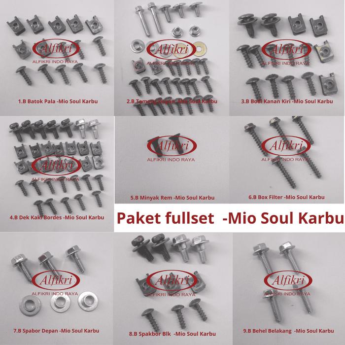17 Mio Soul Karbu / Baut Yamaha Mio Soul Karburator Full Body