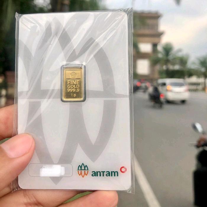 Emas Antam/Emas Batangan/Fine Gold 1 Gram Kediri