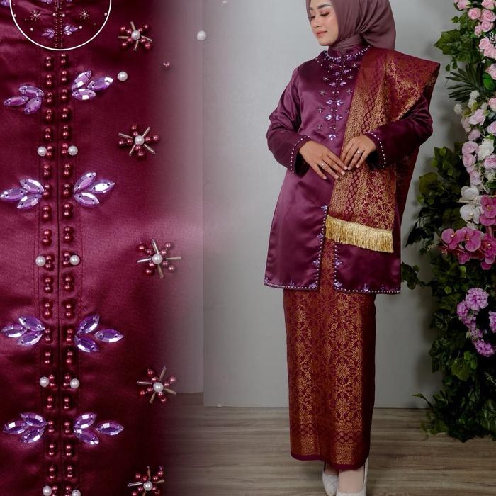 KEBAYA MELAYU TUNIK LIDYA JUMBO
