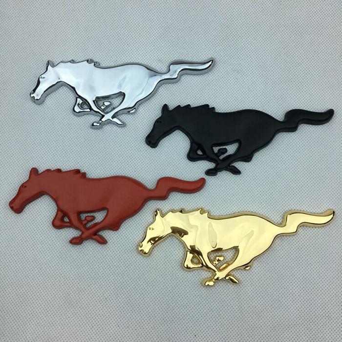 Horse Horse Stiker Logo untuk Ford Mustang Focus Mondeo Fiesta