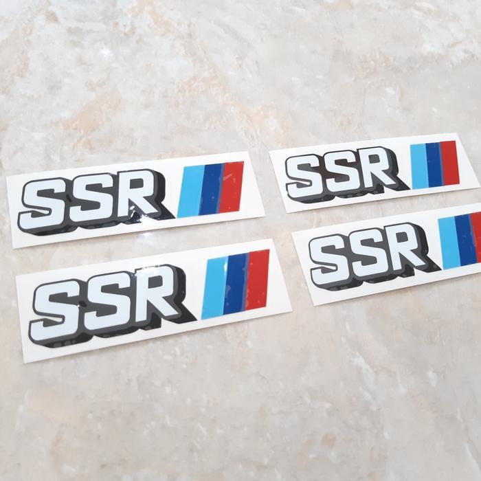 Stiker Velg Mobil Ssr Sp1