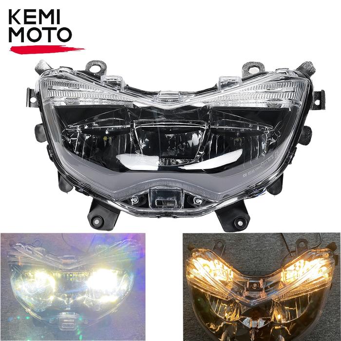 Lampu depan LED sepeda motor NMAX155, NMAX155 NMAX125, rakitan lampu