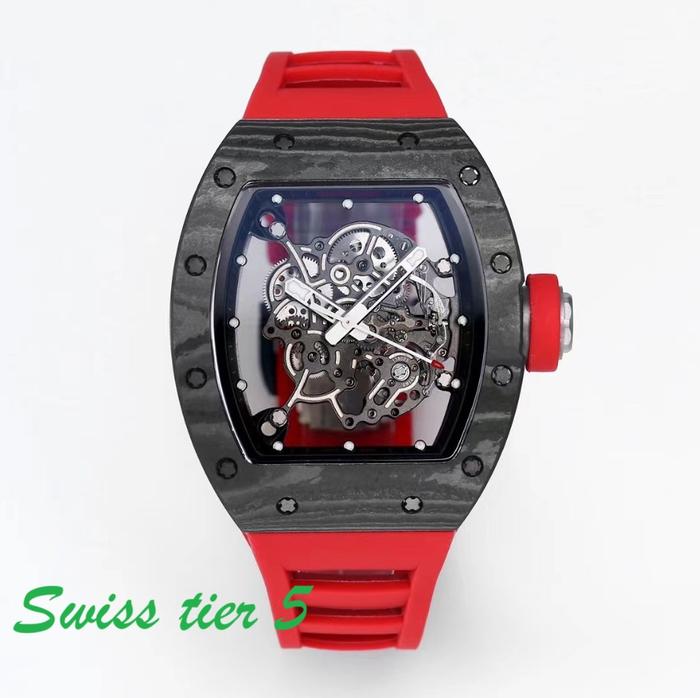 SWISS TIER 5RichardMille RM055 NTPT Carbon Super Clone Men’s Watch