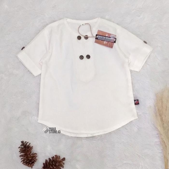 PREMIUM Terjamin FIKAR SET Kids- Setelan Anak katun linen Koko Anak Kurta Aqiqah couple Terlaris