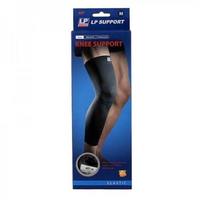 Knee Lp Support Panjang Original Deker Lutut Engkel 667 Long