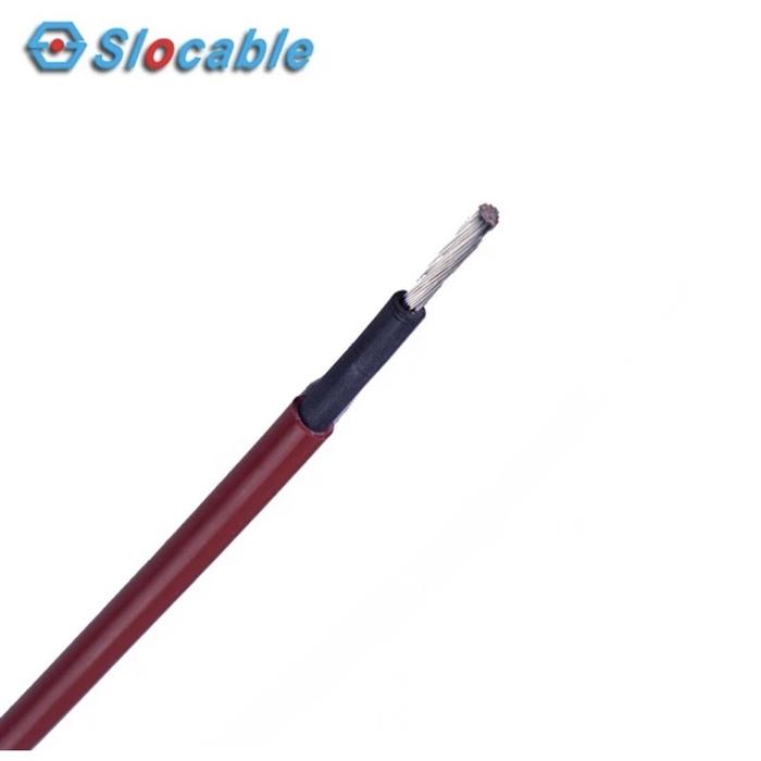 Slocable PV-1F 10AWG Red Kabel Panel Surya 6mm2 Solar Cable High Voltage 1500V 1x6mm2 Single Core PV