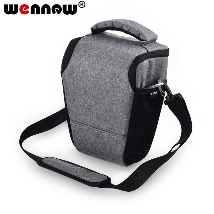 Gray Digital Triangle Bags Camera Bag Case for Nikon COOLPIX B600