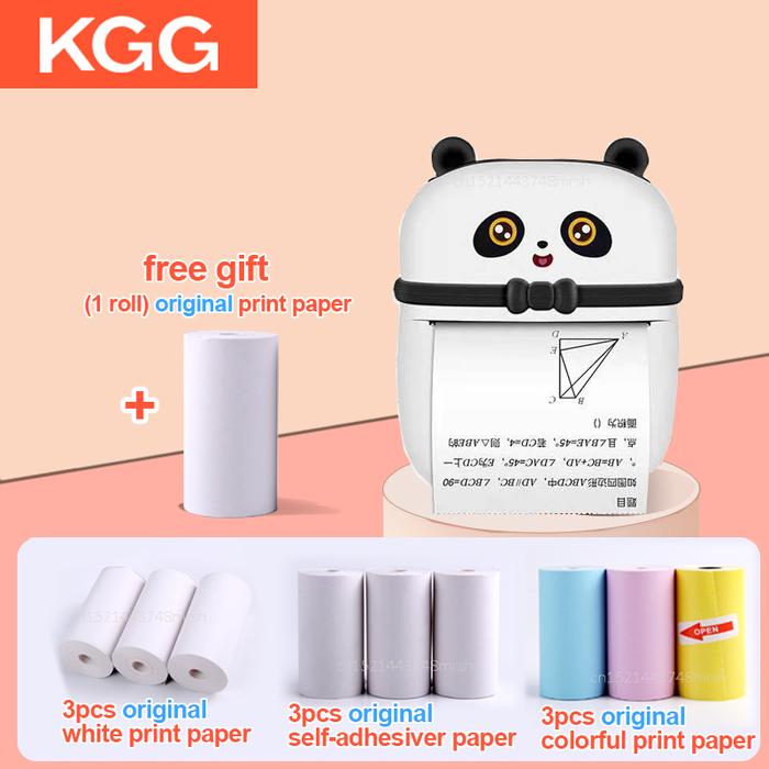 Thermal Printer Mini Portable Printer Paper Photo Pocket Printer 57