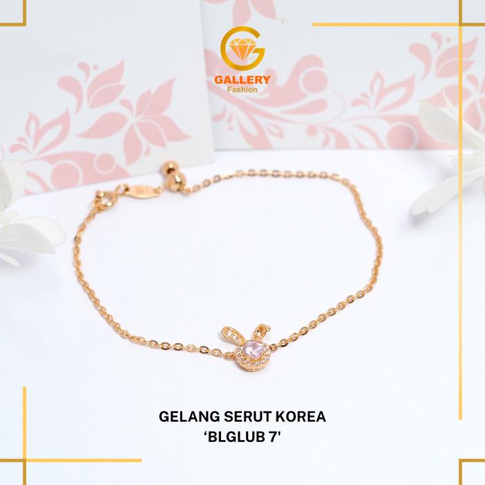 UBS Nayeon Gelang serut Emas 8K (375) KODE BLGLUB 7