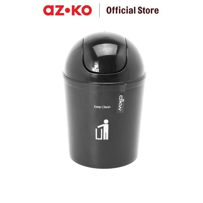 DISKON TEMPAT SAMPAH 3 LTR PLASTIK - HITAM READY STOCK