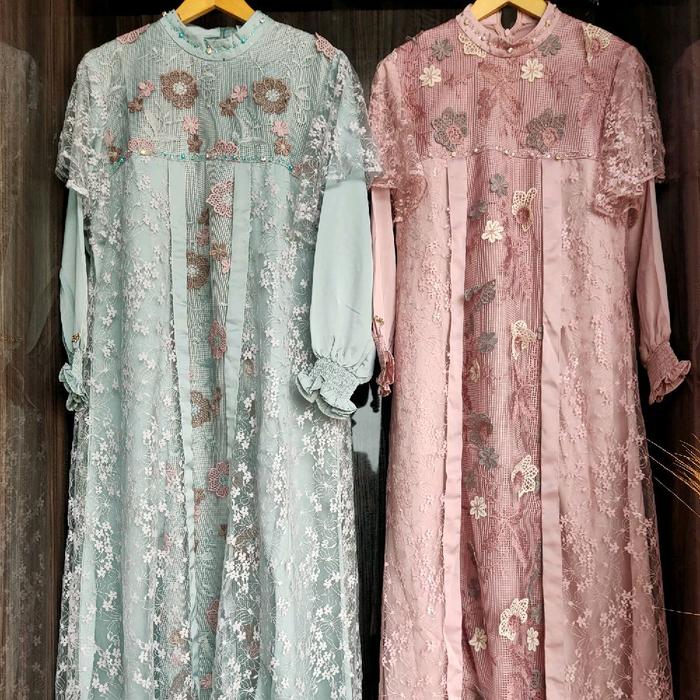Dress Zalifa Original Jelita Series. Gamis Zalifa Terbaru. Raya Series. Zalifa Ied Series