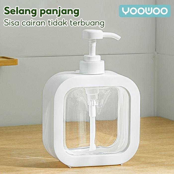 YooWoo tempat sabun cair/ tempat sabun / tempat sabun cuci piring / dispenser /tempat sabun kamar ma