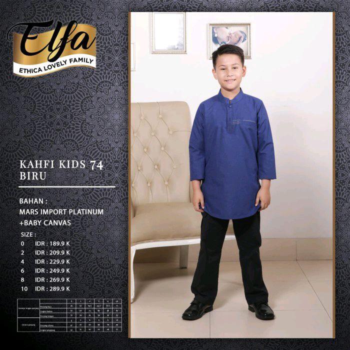 KOKO ANAK ETHICA KAHFI KIDS 74 WARNA BIRU