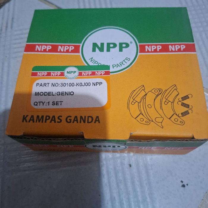 NPP Kampas Ganda Genio Model KOJ00 100% Original NPP Part No 30100 KOJ00 NPP QTY 1 Set