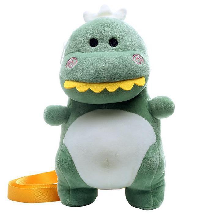 DISKON GU Boneka Motif Dinosaurus Tas Selempang Bahu Kartun Dinosaurus Boneka Mewah