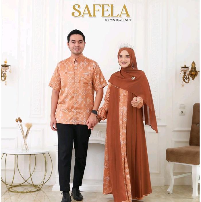 (Ready Stok Siap Kirim) Gamis Couple Shafiq Safela by SS Hijab
