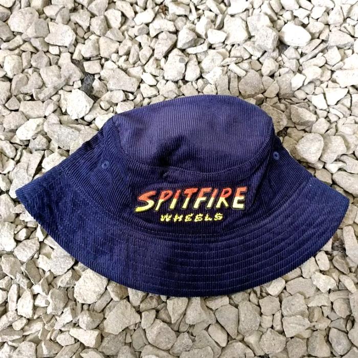 BUCKET HAT / SPITFIRE HELL HOUNDS SCRIPT / NAVY