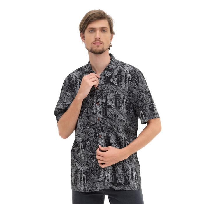 Kemeja Batik Eiger Original Pendek TGTY 9.1 Indonesia Cultural
