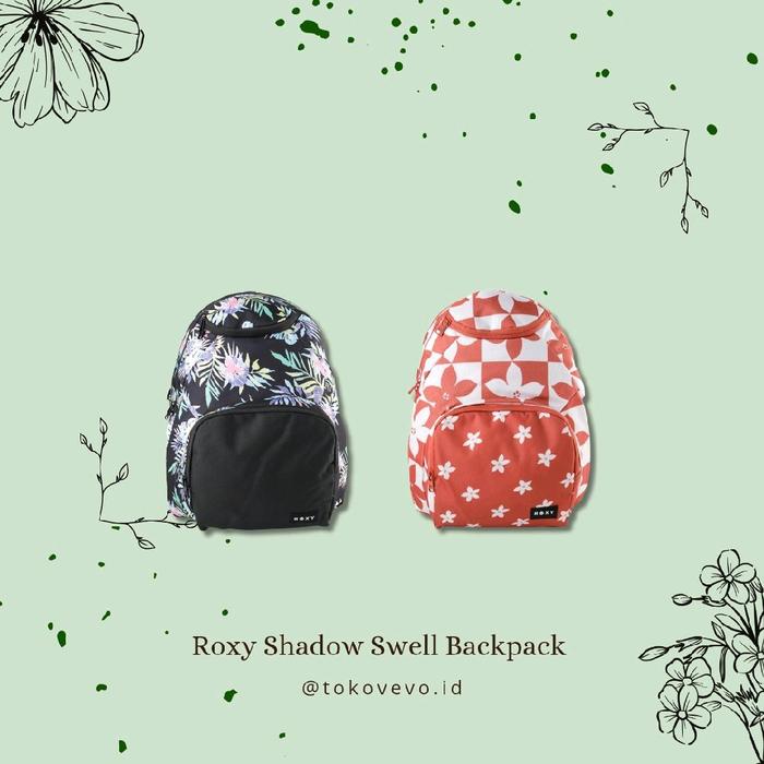 Roxy Shadow Swell Printed Backpack | Tas Ransel Sekolah Original