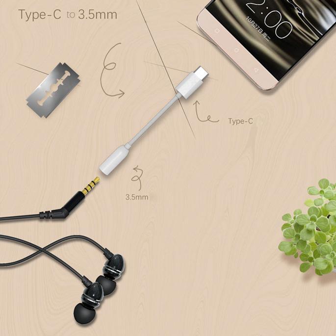 Converter USB Type-C 3.1 to 3.5mm Audio Jack