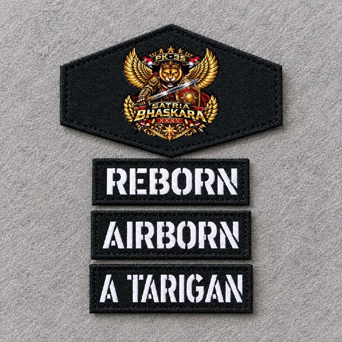PATCH LASER CUSTOM /TOPI PATCH LASER BEBAS CUSTOM LOGO NAMA Bisa COD
