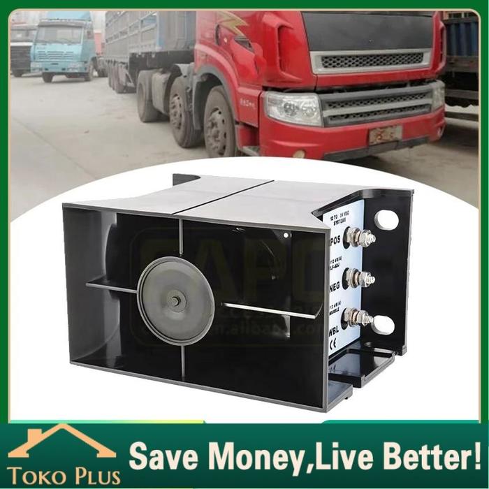 Alarm Mundur truk 3Suara Nada ARABICAN 12/24/48V Alarm Mundur & Rem Backup Mobil Truk & Bus - ALARM 