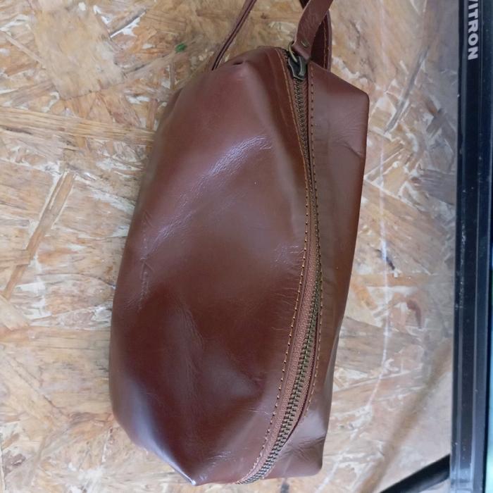 tas pouch unisex KENES LEATHER
