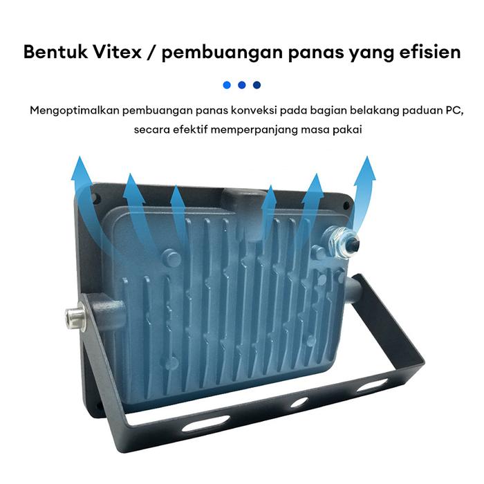 Lampu Sorot LED 500W 220V Outdoor Tembak Panggung Lapangan Taman